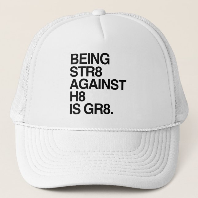 CASQUETTE ÊTRE ST8 CONTRE H8 (Devant)
