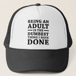 Casquette Être un adulte