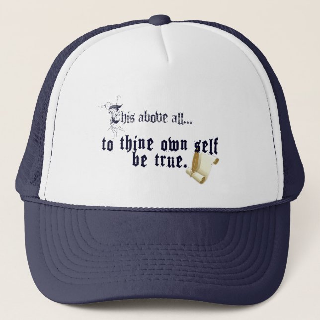 Casquette Être Vrai Envers Toi-Même (Devant)