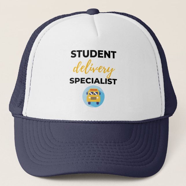 Casquette Étudiant Delivery Specialist bl (Devant)