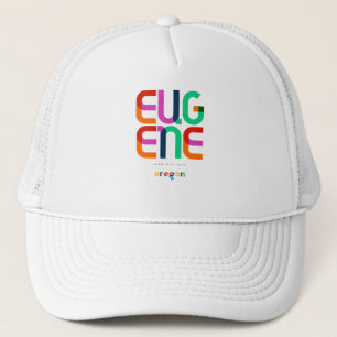 Casquette Eugene Oregon milieu du siècle, Art Pop,