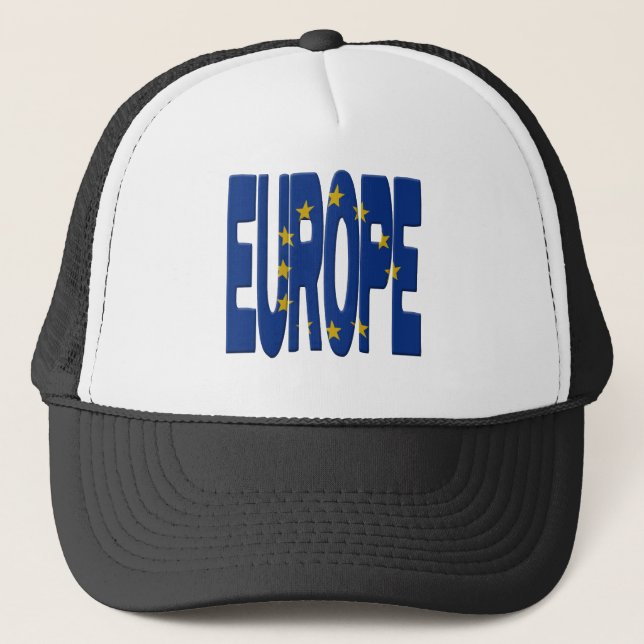 Casquette Europe + Drapeau (Devant)