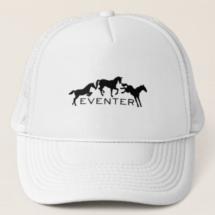 Casquette Eventer avec trois chevaux sautants