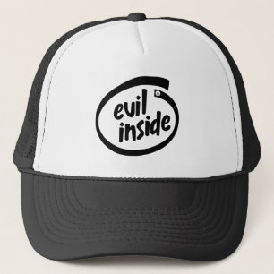Casquette Evil Inside - 666 - Hail Satan - Cap - Truckercap