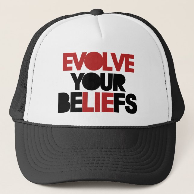 Casquette Évoluez vos croyances (Devant)
