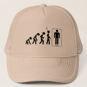 Casquette Évolution des hommes