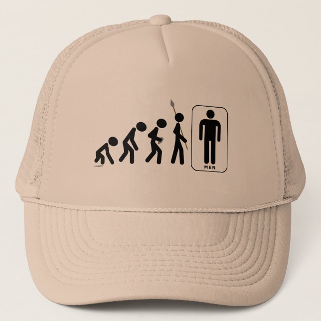 Casquette Évolution des hommes (Devant)