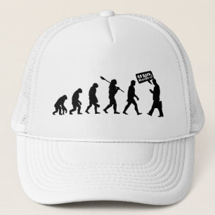 Casquette Évolution Ironie Silhouette
