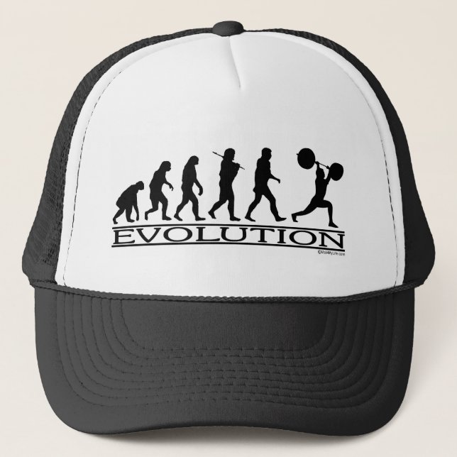 Casquette Évolution - poussoir de poids (Devant)