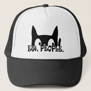 Casquette Ew People Drôle Chat Noir