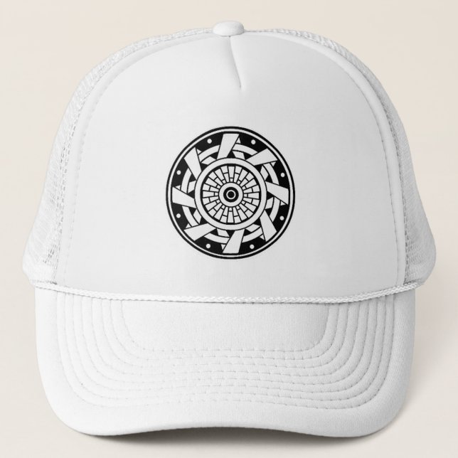 Casquette eWatch Géométrie Sacrée Crop Circle Design (Devant)
