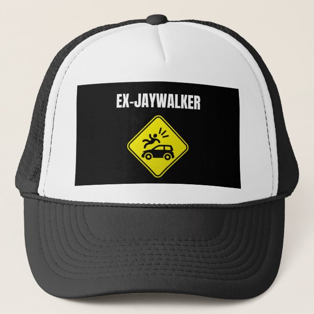 Casquette Ex Jaywalker - Alcoolique Propre Et Sobre (Devant)