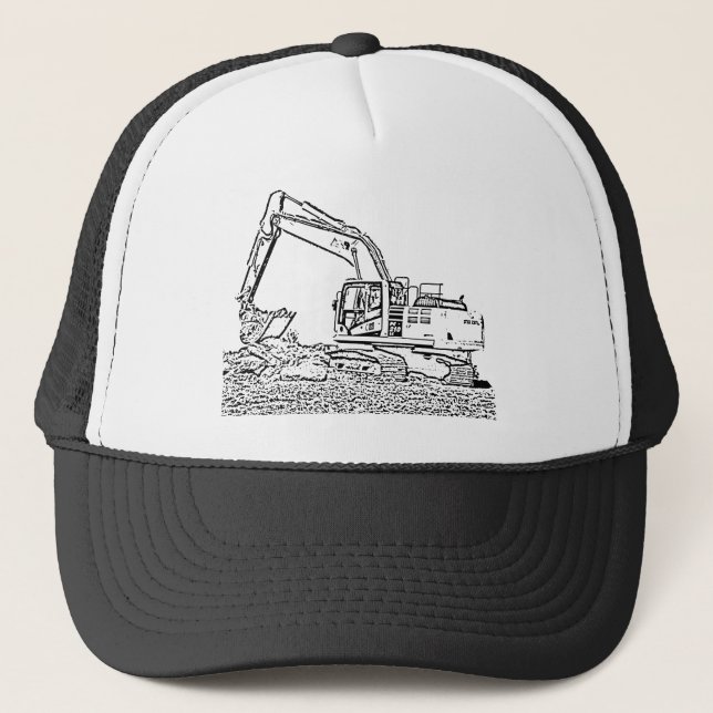 Casquette Excavatrice (Devant)