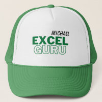 Excel Guru Funny Comptable Trucker Chapeau