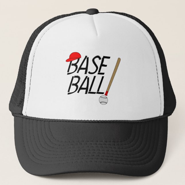 Casquette Exclamation de baseball (Devant)
