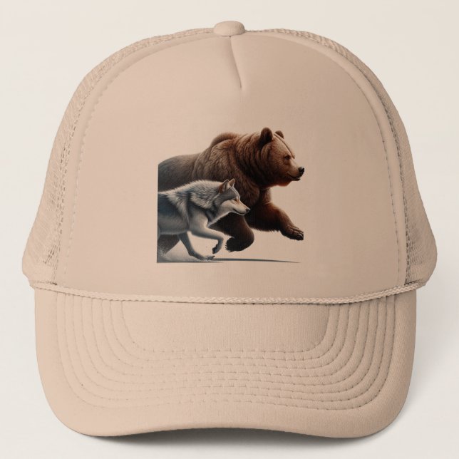 Casquette Exécuter le T-shirt sauvage (Devant)