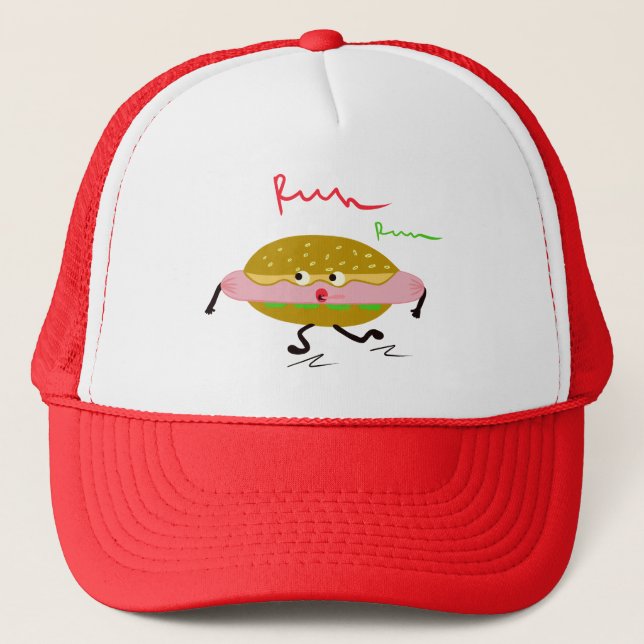Casquette Exécution de hotdog (Devant)