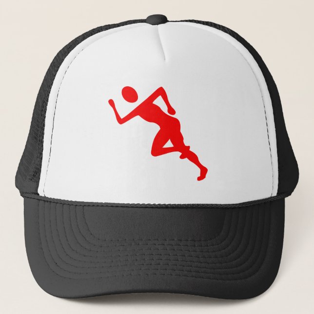 Casquette Exécution - Rouge (Devant)