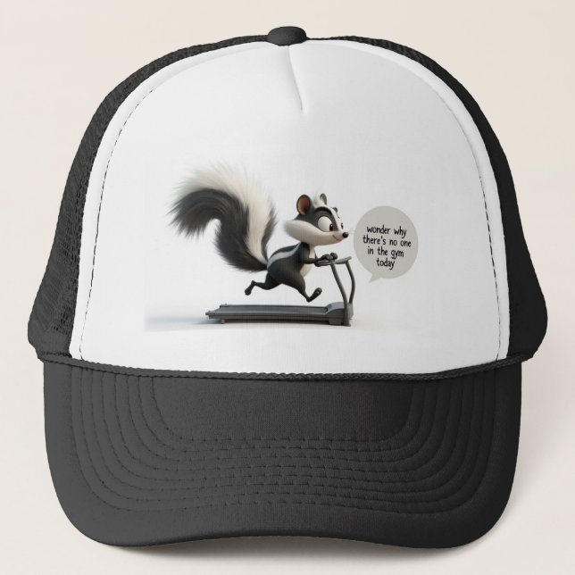 Casquette exercice de moufette (Devant)