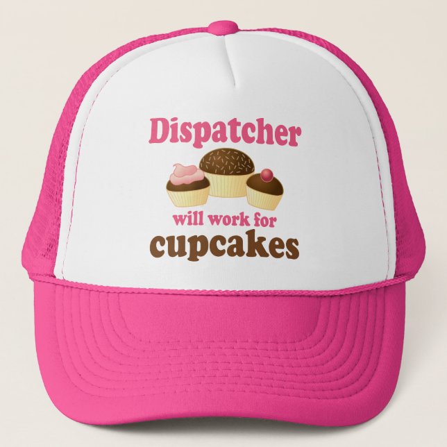 Casquette Expéditeur mignon de petits gâteaux de chocolat (Devant)