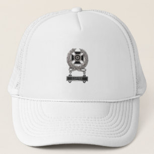 Casquette Expert amusant au chapeau de la médaille de café