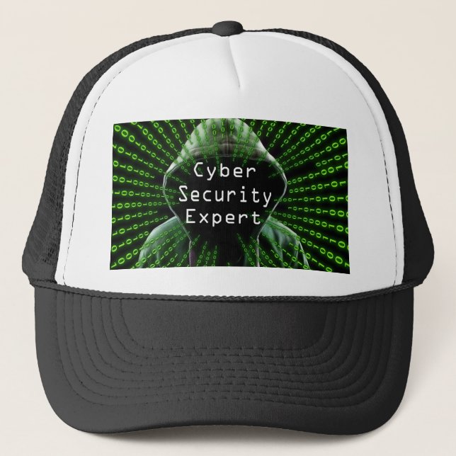 Casquette Expert en cybersécurité (Devant)