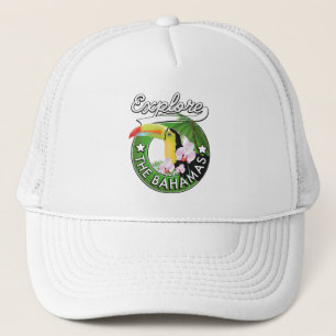 Casquette Explore the Bahamas logo
