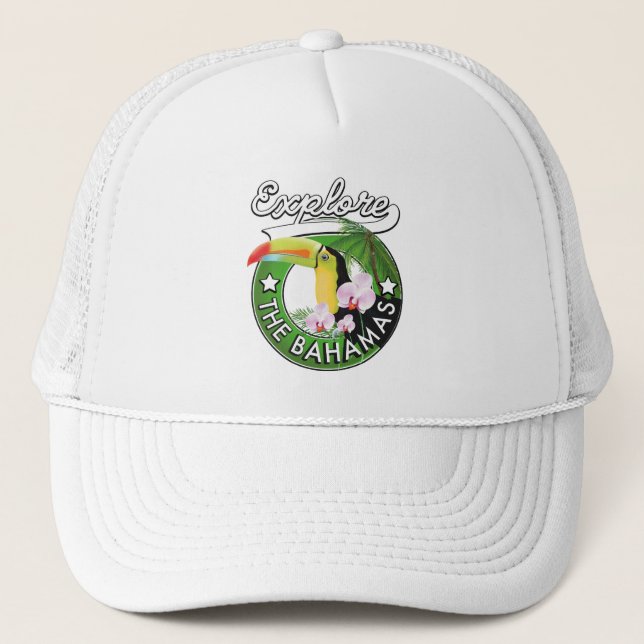 Casquette Explore the Bahamas logo (Devant)
