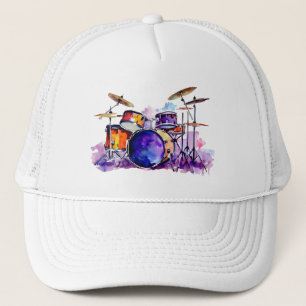Casquette Explosion rythmique : le rêve d'un percussionniste