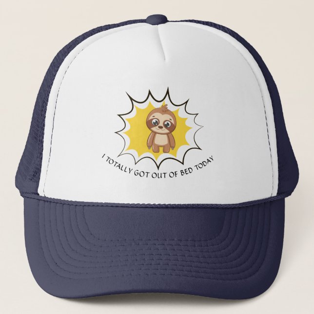 Casquette Extrait De La Citation Drôle Du Lit | Parcours de  (Devant)