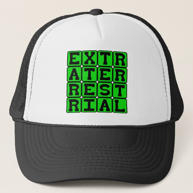 Casquette Extraterrestre, Alien (Devant)