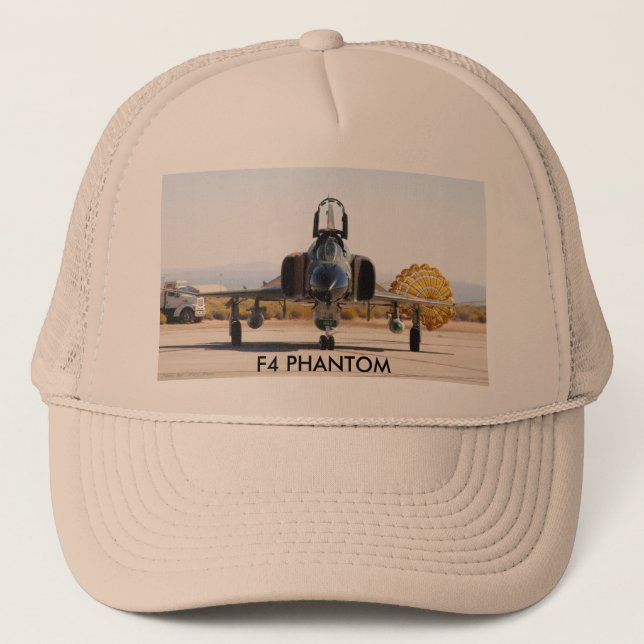Casquette F-4 fantôme avec le parachute- frein, FANTÔME F4 (Devant)