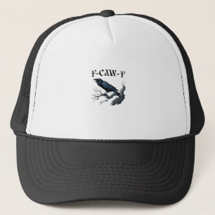 Casquette F-Caw-F Oiseau Drôle Corbeau