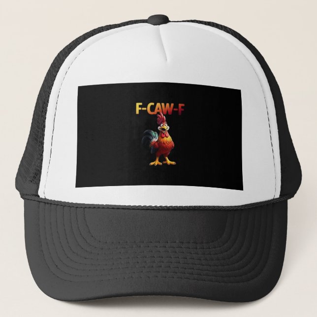 Casquette F-Caw-F Poulet Classique Créatif Décontracté (Devant)