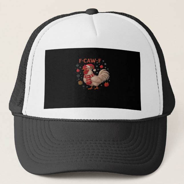 Casquette F-Caw-F Poulet Classique Tendance Décontracté (Devant)