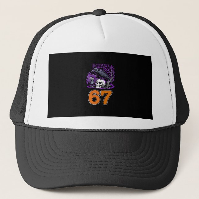 Casquette F-Caw-F Poulet Halloween Classique Drôle Tendance (Devant)
