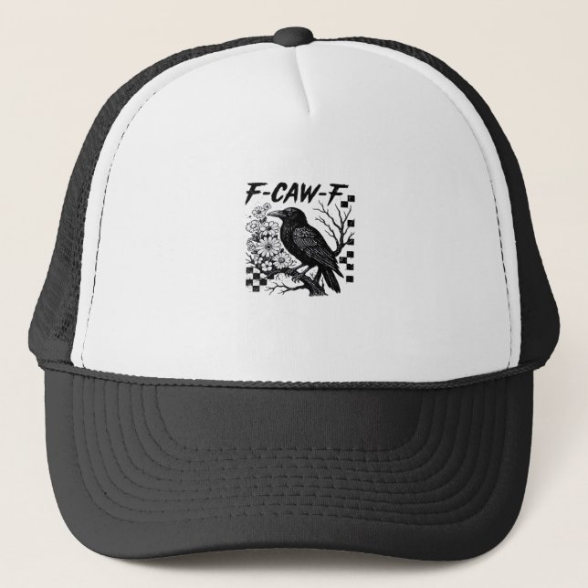Casquette F Caw F Style essentiel drôle tendance (Devant)