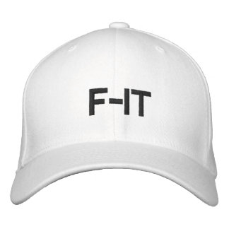 casquette F-IT blanc