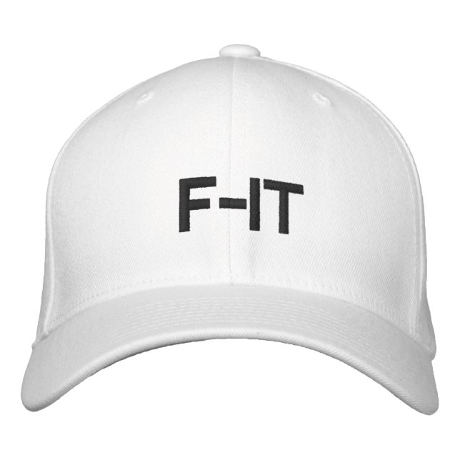 casquette F-IT blanc (Devant)