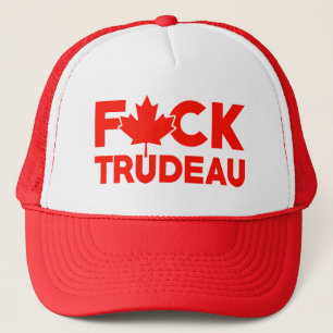 Casquette F Trudeau Convoi de liberté des camionneurs canadi