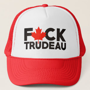 Casquette F Trudeau drôle camionneurs canadiens anti Justin