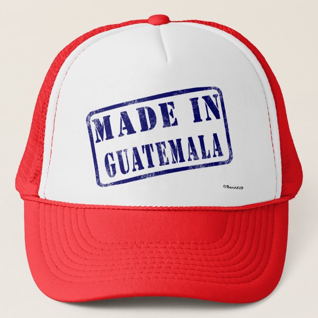 Casquette Fabriqué au Guatemala (Devant)