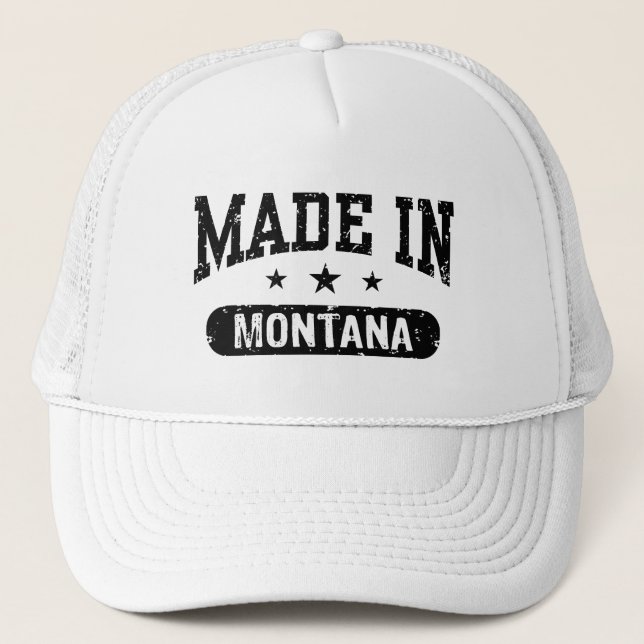 Casquette Fabriqué Dans Le Montana (Devant)