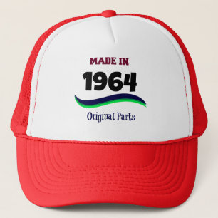 Casquette Fabriqué en 1964, pièces originales