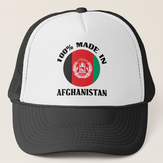Casquette Fabriqué en Afghanistan (Devant)