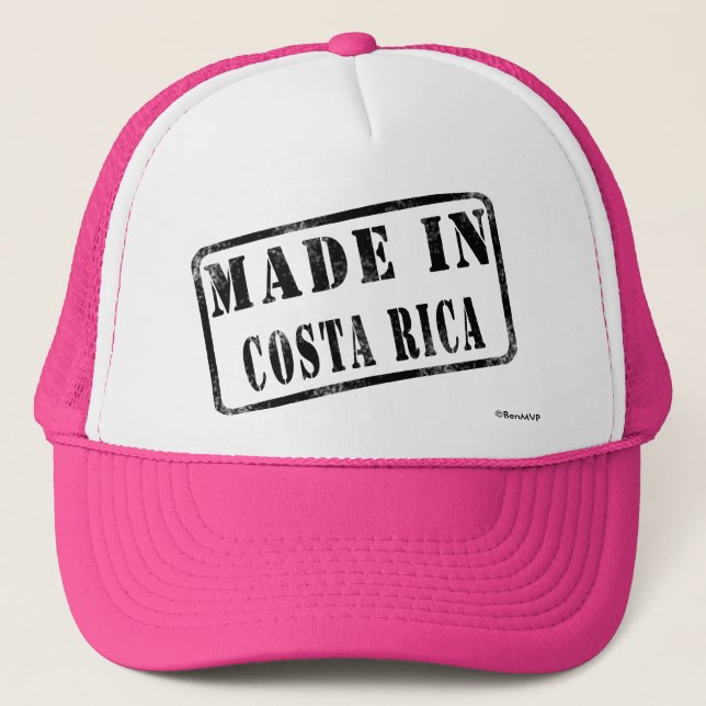 Casquette Fabriqué en le Costa Rica (Devant)