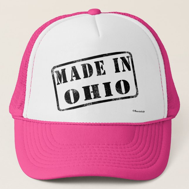 Casquette Fabriqué en Ohio (Devant)