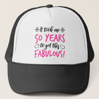 Casquette Fabuleux 50e anniversaire