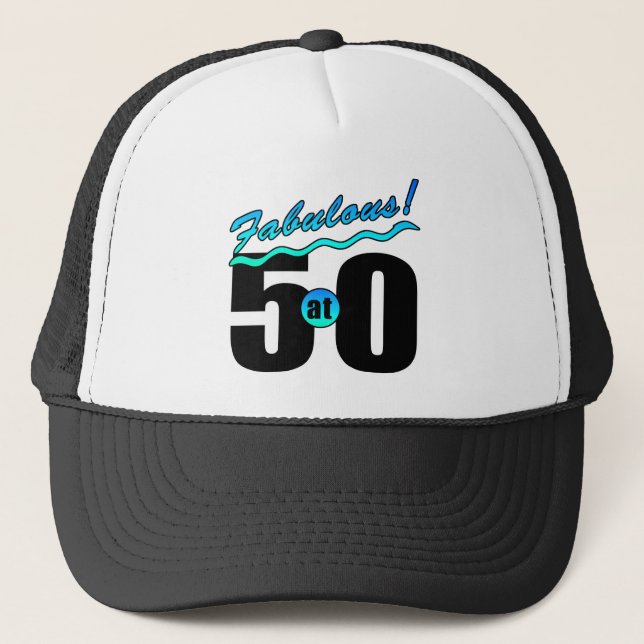 Casquette Fabuleux à 50 ans (Devant)