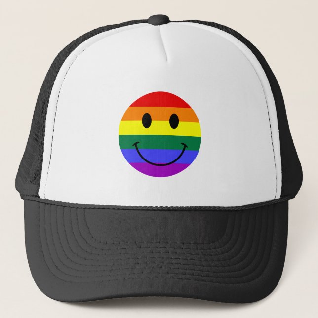 Casquette Face arc-en-ciel (Devant)